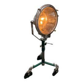 Crouse Hinds Industrial Rolling Lamp. Original Price: $3,000