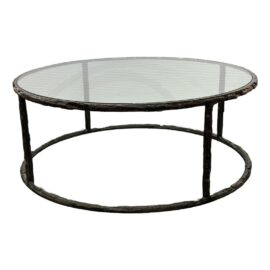 Bruno Romeda's BRM33 Bronze Coffee Table. Original Price: $60,000