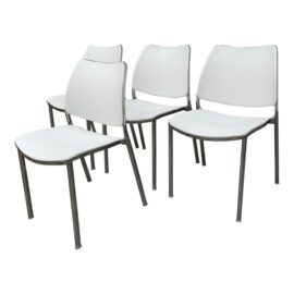 Jesus Gasca for Design Within Reach Gas Dining Chairs, Set of Four. Original Price: $1,650
