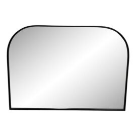 Arched Over the Dresser Wall Mirror, Black
