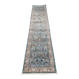 3ft × 13ft2in Unique Loom Nain Collection Blue Runner. Original Price: $300