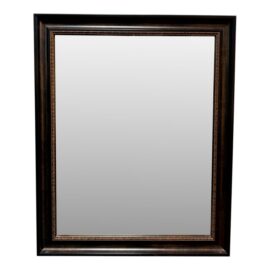 Traditional Dark Framed Wall Mirror