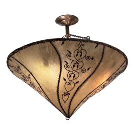 Moroccan Henna Ceiling Light Fixture