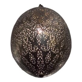Moroccan Etched Pendant Light