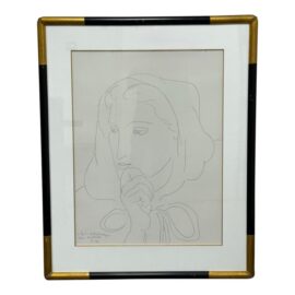 Henri Matisse Portrait De Femme en Capuchon, Lithograph