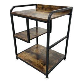 Industrial to Rustic Style Printer Stand