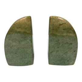 New Zealand Polished Green Stone Bookends