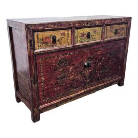 Hand Painted Chinese Sideboard. Original Price: $2,000
