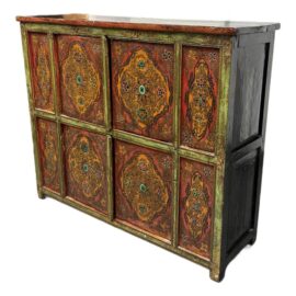 Vintage Tibetan Handpainted Storage Cabinet. Original Price: $2,000