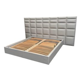 Philippe Bouix for Roche Bobois Eastern King Courchevel Bed Frame. Original Price: $16,000