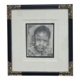 Custom Framed Female Portrait