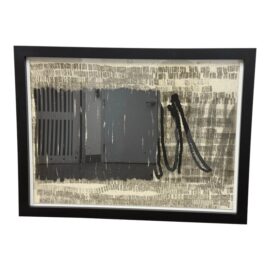 Elvia Perrin for Crate & Barrel Framed "Drawn Straws"