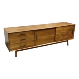 West Elm Mid-Century Media Console in Acorn. Original Price: $1,800