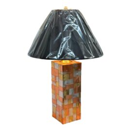 Peter Keresztury Hand Crafted Metal Table Lamp