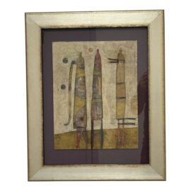 Circa 2013 Scott Bergeyart "Missing in Action" Mixed Media