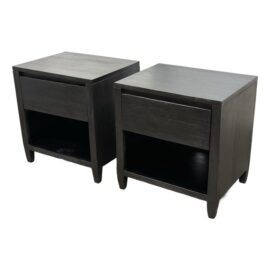 Four Hands Westover Nightstand Flint Black. Original Price: $1,500