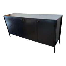 Four Hands Soto Black Iron Sideboard. Original Price: $2,500