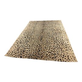 8ft10in × 12ft Erin Gates for Momeni Woodland Collection Leopard Print Area Rug. Original Price: $1,300