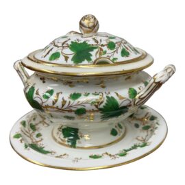 Antique English Ironstone Tureen, Set of Three