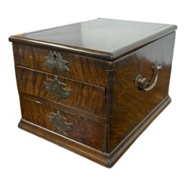 Kim3 International Furnishings Antique Chinese Wooden Jewelry Box With Mirror. Original Price: $1,700