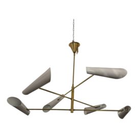 NEW Aerin Franca Pivoting Chandelier, Large. Original Price: $4,800