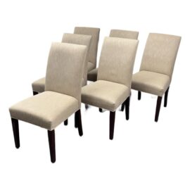 Designmaster Furniture Madera Casual Side Dining Chair, Set of Six. Original Price: $7,200