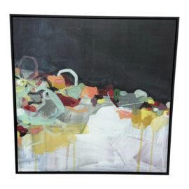 Kirsta Benedetti for West Elm Abstract Dark Landscape. Original Price: $800