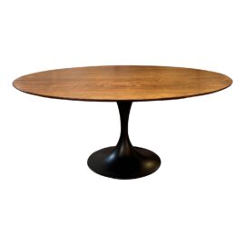 William-Sonoma Home Tulip Walnut Dining Table. Original Price: $3,700