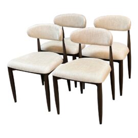 Arhaus Jagger Side Chairs, Set of Four. Original Price: $1,600
