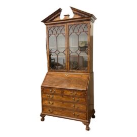 Burton Ching George III Mahogany Secretary Desk