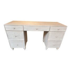 Restoration Hardware Zoe Storage Desk. Original Price: $3,200