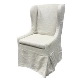 Restoration Hardware Faye Slipcovered Desk Chair + Casters. Original Price: $1,050