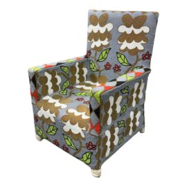 Yoruba Design Nigerian African Beaded Chair