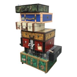 Circa 1994 Joseph Somers Luggature Chest of Drawers, Signed