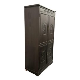 Vintage Asian Influenced Storage Armoire