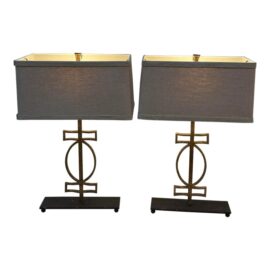 Gabby Home Annette Table Lamps, Pair. Original Price: $600