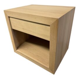 NEW Contemporary Oak Single Drawer Nightstand