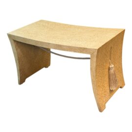 Thomas Pheasant for Baker Vintage Bench with Tassels