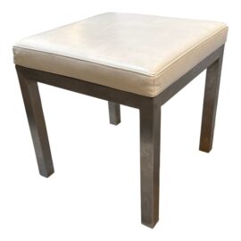 American Leather for Room & Board Parsons Leather Stool. Original Price: $700