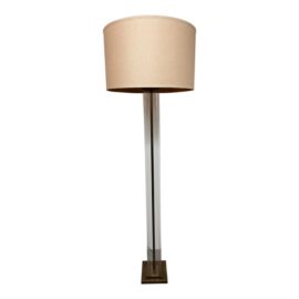 Restoration Hardware French Column Glass Floor Lamp. Original Price: $1,850