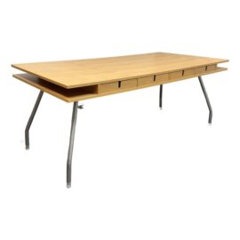 Rodolfo Dordoni for Design Within Reach Worktop Desk With Drawers. Original Price: $3,500