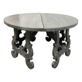 Late 19th Century Spanish Baroque Demi-Lune Console Tables