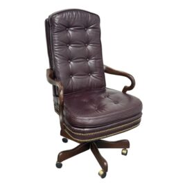 Sam Moore Leather Executive Office Chair