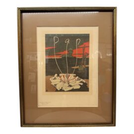 Joseph Satler "Pan" German Magazine Cover, Les Maitres De l'Affiche Portfolio