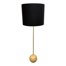 Rejuvenation Stand Floor Lamp With Black Drum Shade. Original Price : $670