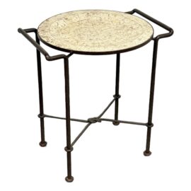 Maitland-Smith Tray Top Front Side Table
