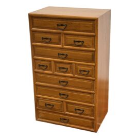 Asian Style 12 Drawer Storage Cabinet