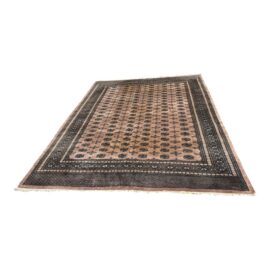 9ft X 12ft Hand Knotted Bokkara Area Rug