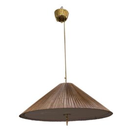 NEW Gubi 1972 Bamboo Shade Pendant Lamp. Original Price: $1,900
