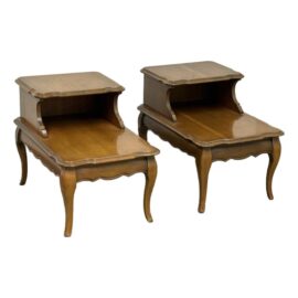 Bassett Furniture Nightstands From Redlick-Newman Building, Pair
